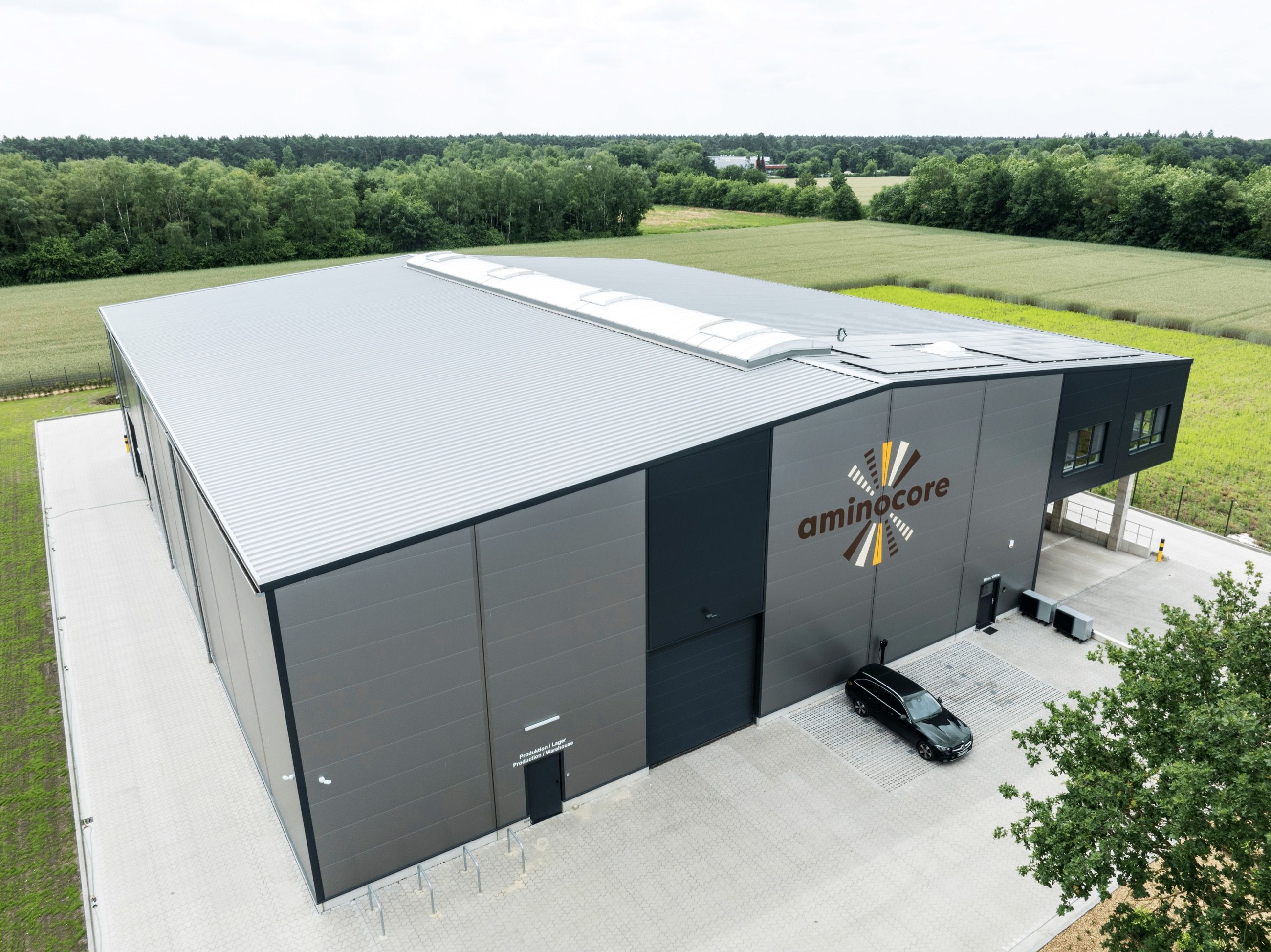 Aminocore's production facility in Nordhorn, Germany