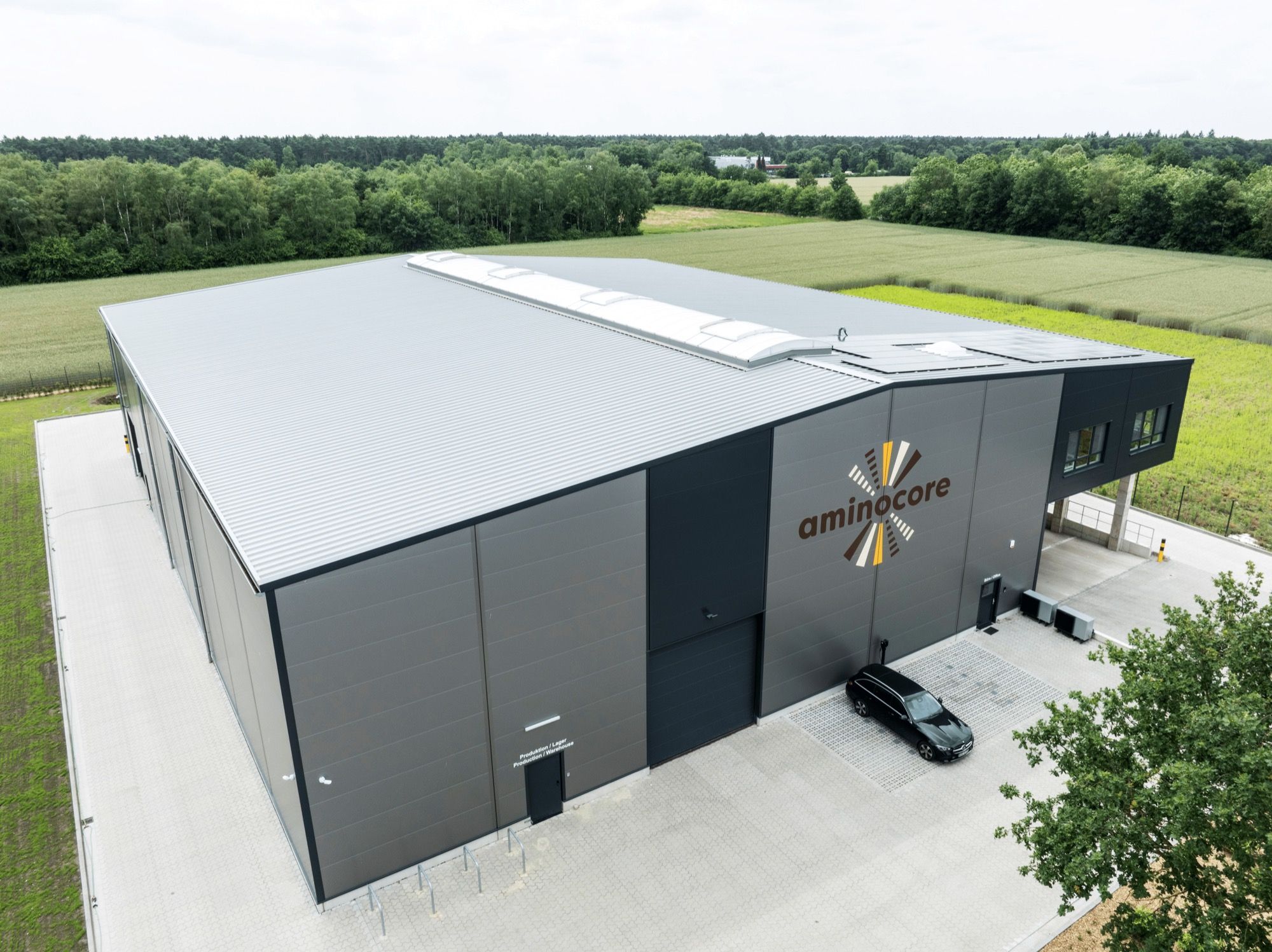 Aminocore's production facility in Nordhorn, Germany